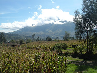 Countryside near Otavalo, Ecuador.